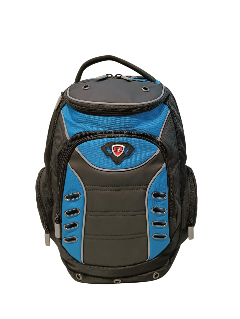 MOCHILA JUVENIL MOD.TR-XTM05 NEGRO/AZUL