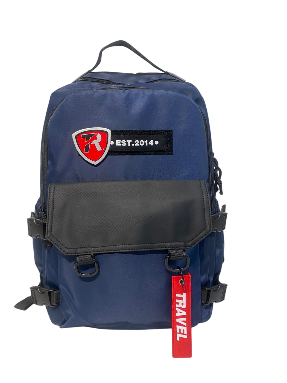 MOCHILA JUVENIL MOD. TR-SC052 AZUL MARINO TRAVEL