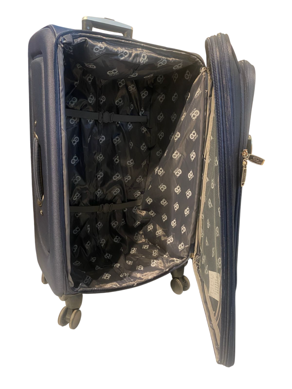 Veliz 28'' Spinner 360 Mod. Oscport-2024-008 Azul Azul Lisa