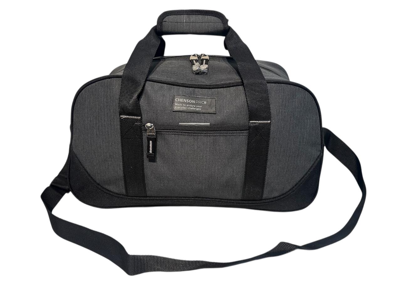 Maleta Deportiva Chenson Mod. Cp70133-3 Negro Negro Lisa