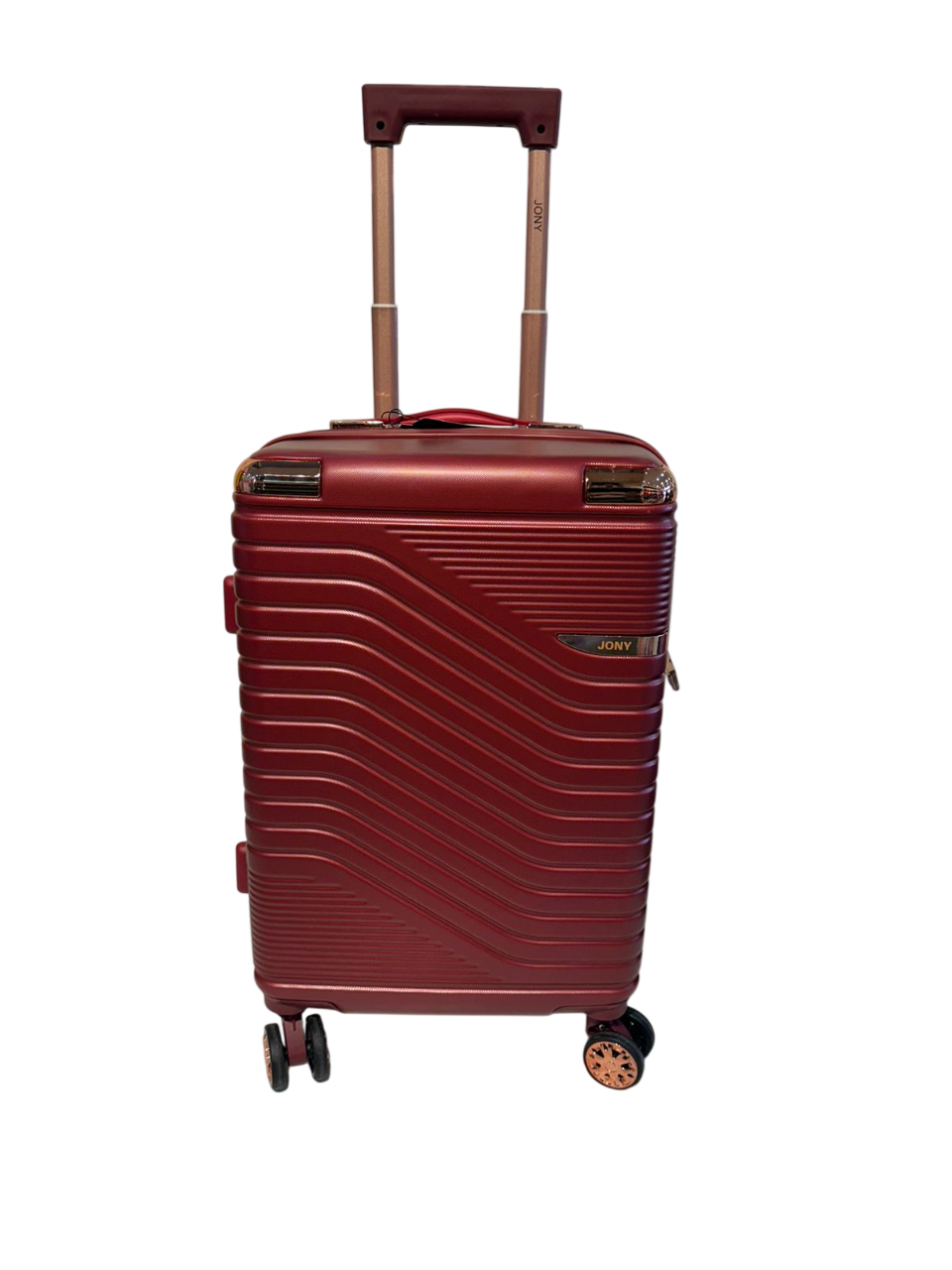 VELIZ RIGIDO 20`` MOD. 049-5 JONY GUINDA LLANTA 360