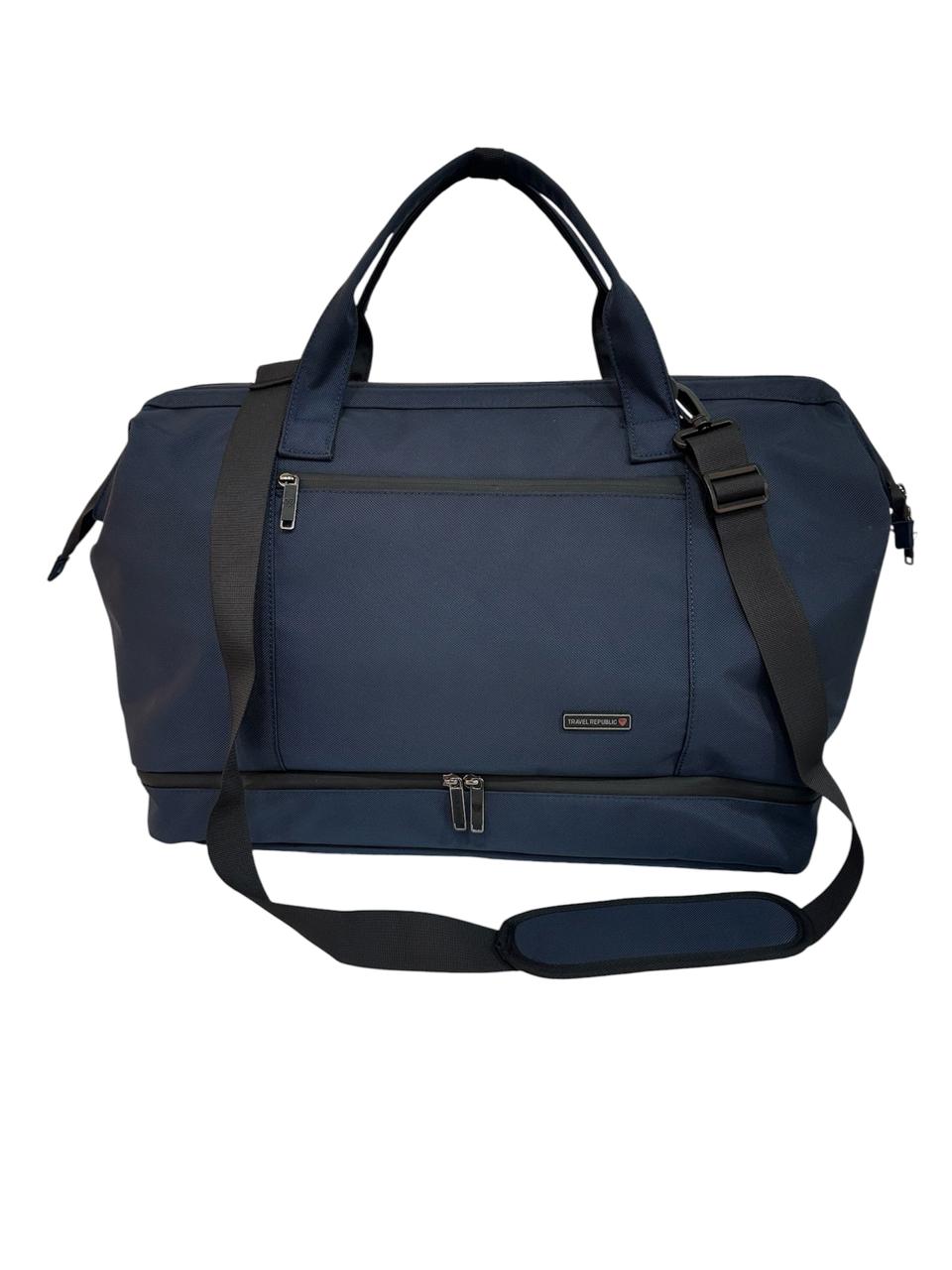 BOLSA DE VIAJE MOD. TR-TRB2604 AZUL MARINO