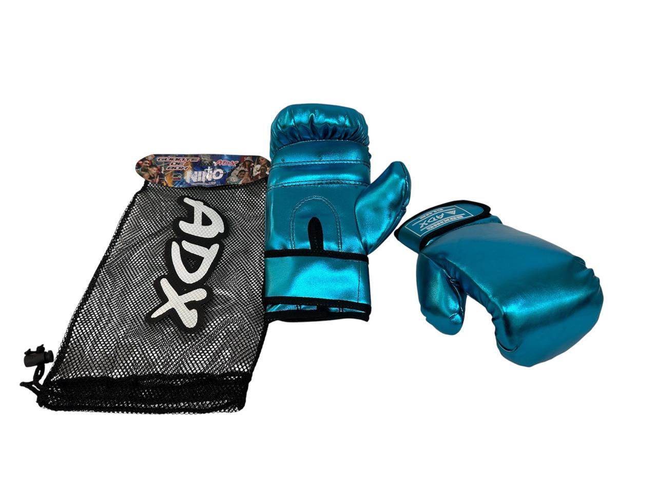 GUANTE DE BOX ADX INFANTIL MOD. 4308 METALICO