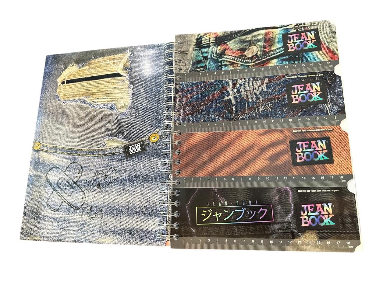 CUADERNO PROFESIONAL JEAN BOOK MIXTO 200 HOJAS