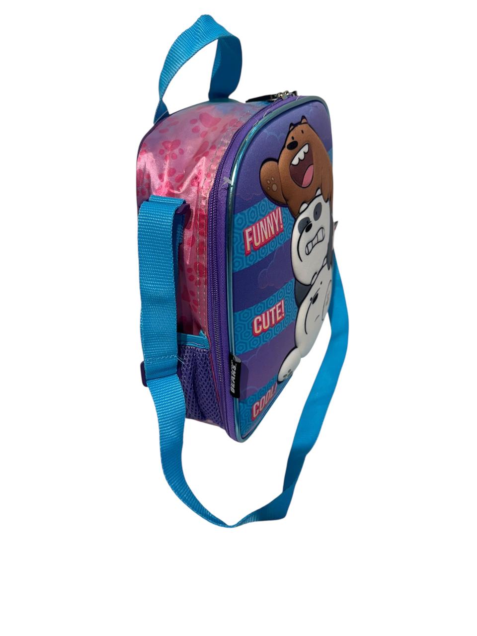 LONCHERA INFANTIL 3D MOD.BR405A19LB BARE BEARS