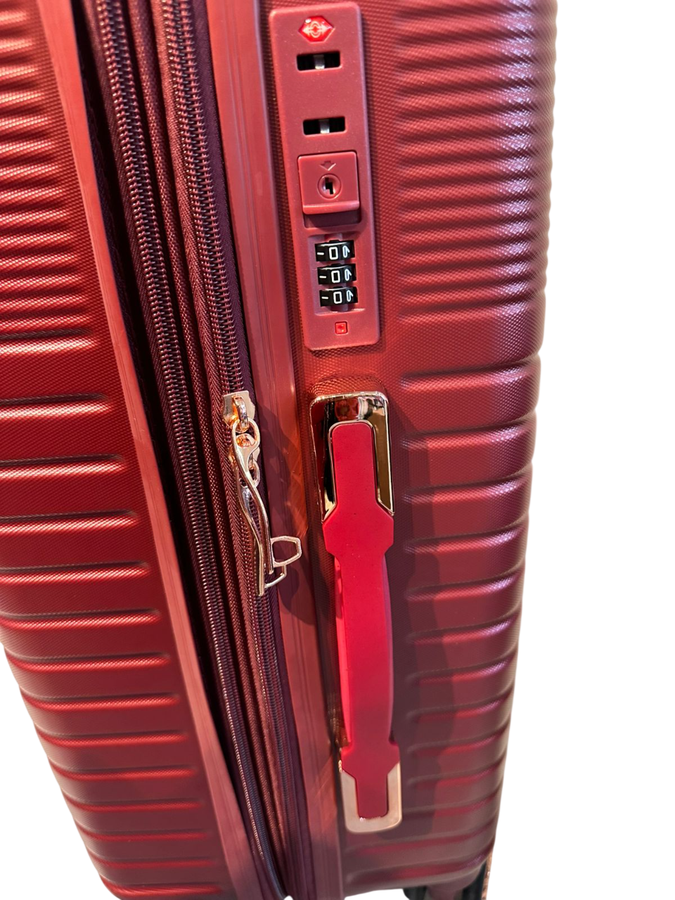 VELIZ RIGIDO 20`` MOD. 049-5 JONY GUINDA LLANTA 360