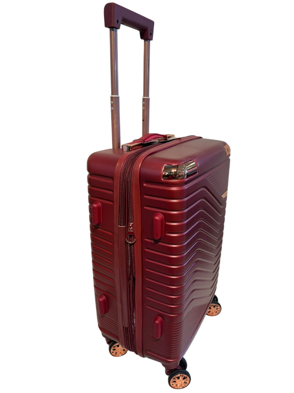 VELIZ RIGIDO 20`` MOD. 049-5 JONY GUINDA LLANTA 360