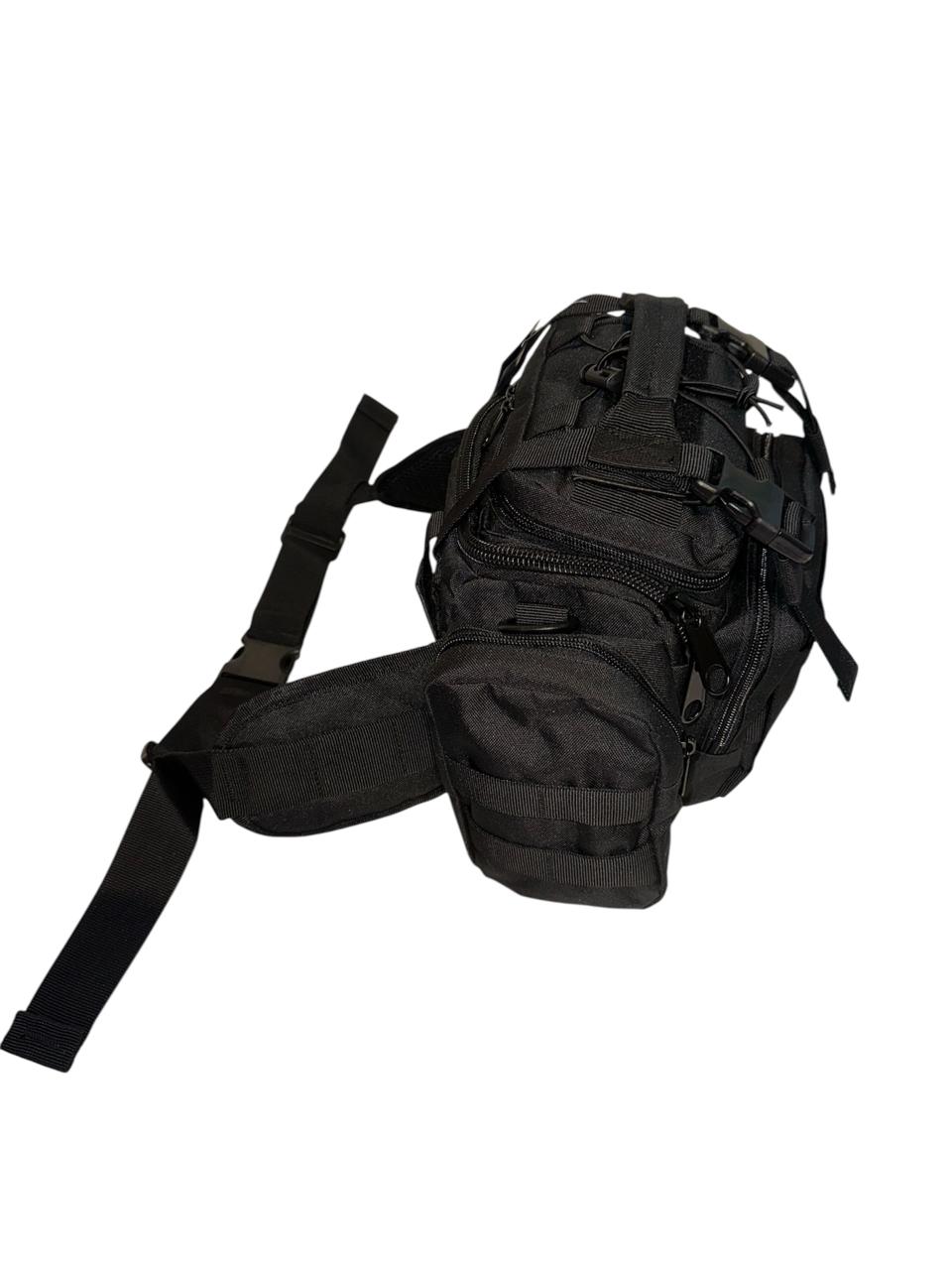 CANGURERA TACTICA MOD. TR-MIL2380 NEGRO TRAVEL REPUBLIC